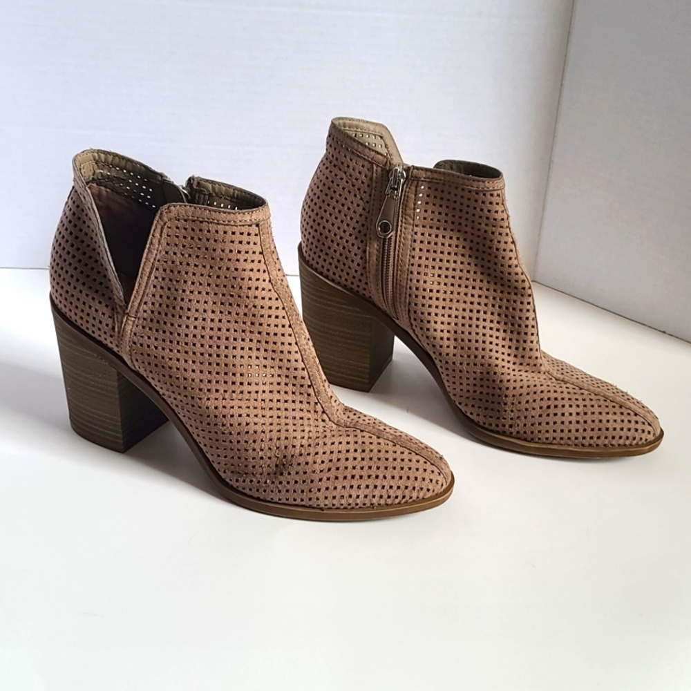 DV by Dolce Vita DV ankle boots Taupe chunky heel - Picture 2 of 10